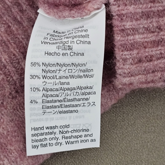 Madewell Women's Colorblock Sweater in Yellow, Cream, Orange, and Pink Size S - Picture 10 of 10